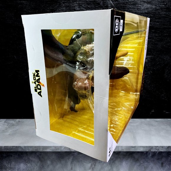 DC Direct PVC 12" Statue, Black Adam Figure, 1st Addition, 100% New Sealed - Picture 9 of 13